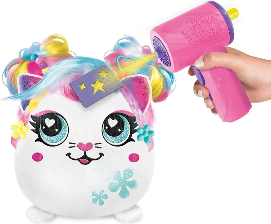 Set lodër plushe Epee Project Plusz Fryzurki me aerograf elektronik, shumëngjyrësh