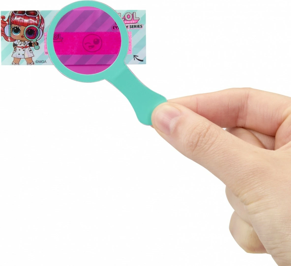 Lodër surprizë L.O.L. Surprise Eye Spy Mix Doll, MGA, 542629-EUC, plastikë, për vajza, ngjyra të ndryshme