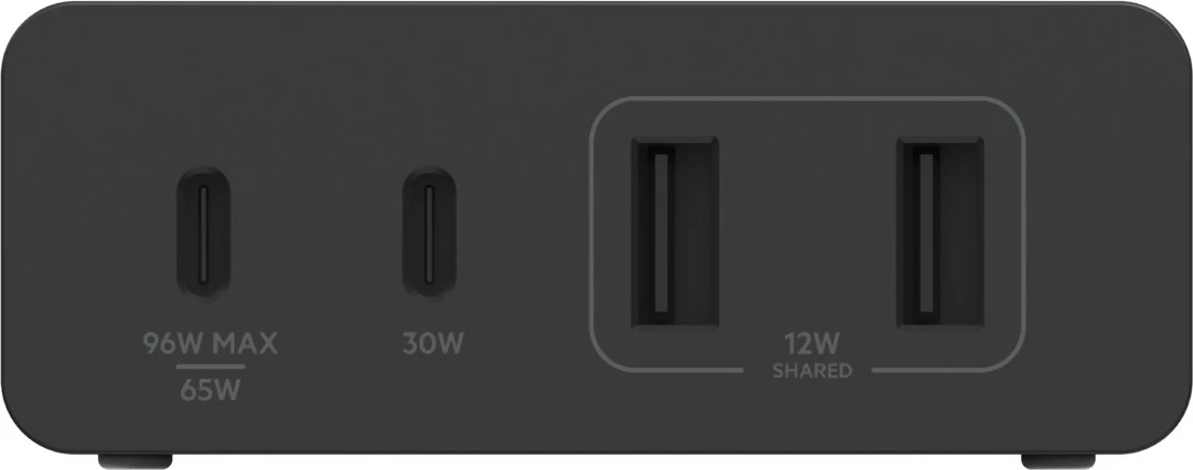 Karikues Belkin WCH010vfBK, 108 W, 2 Type-C, iPhone/Galaxy, zi