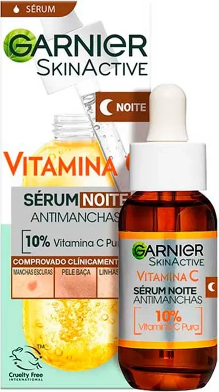 Serum nate për fytyrë Garnier Skinactive Vitamina C, 30ml