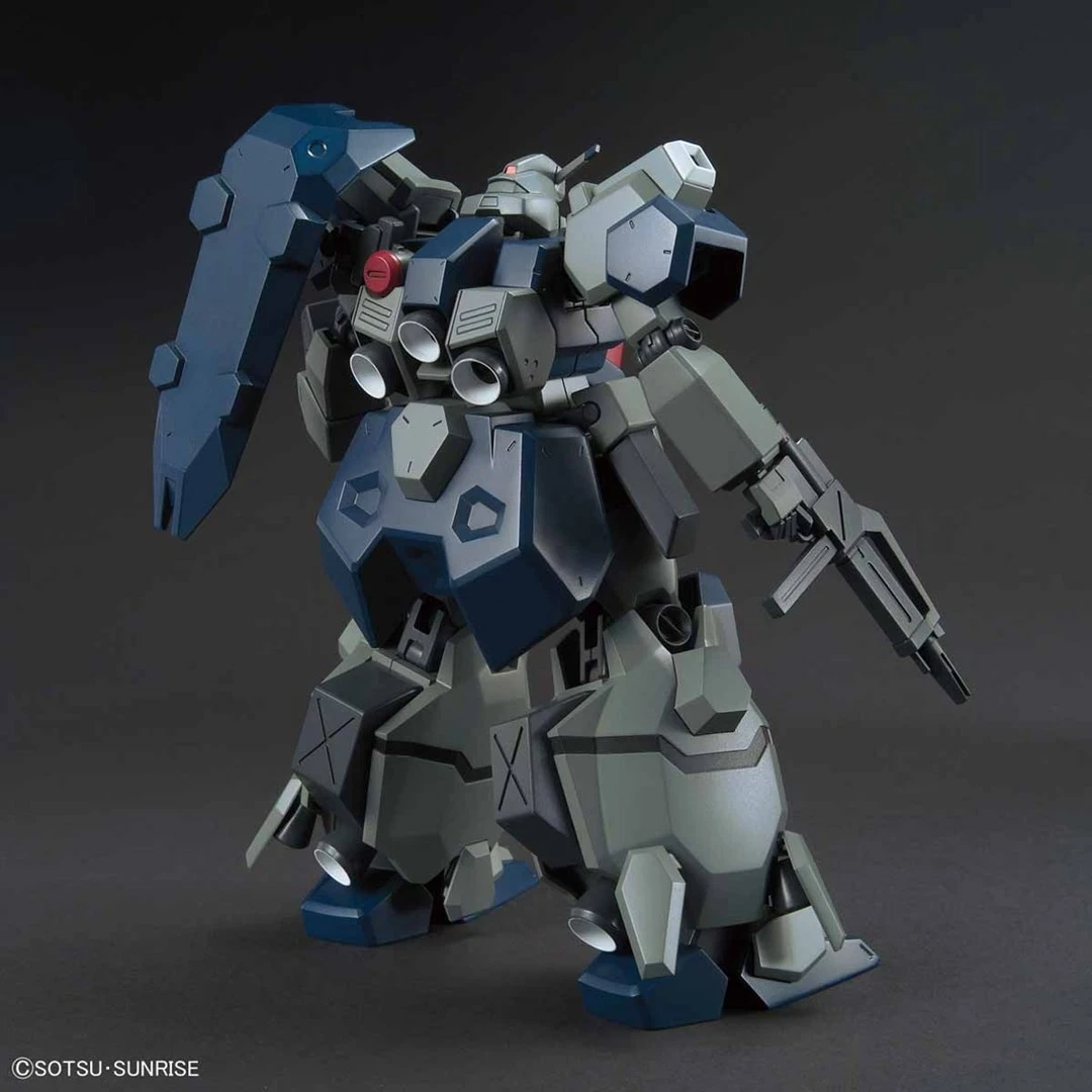 Figure BANDAI Gundam HGUC 1/144 Gustav Karl (Unicorn Ver) Multikolor