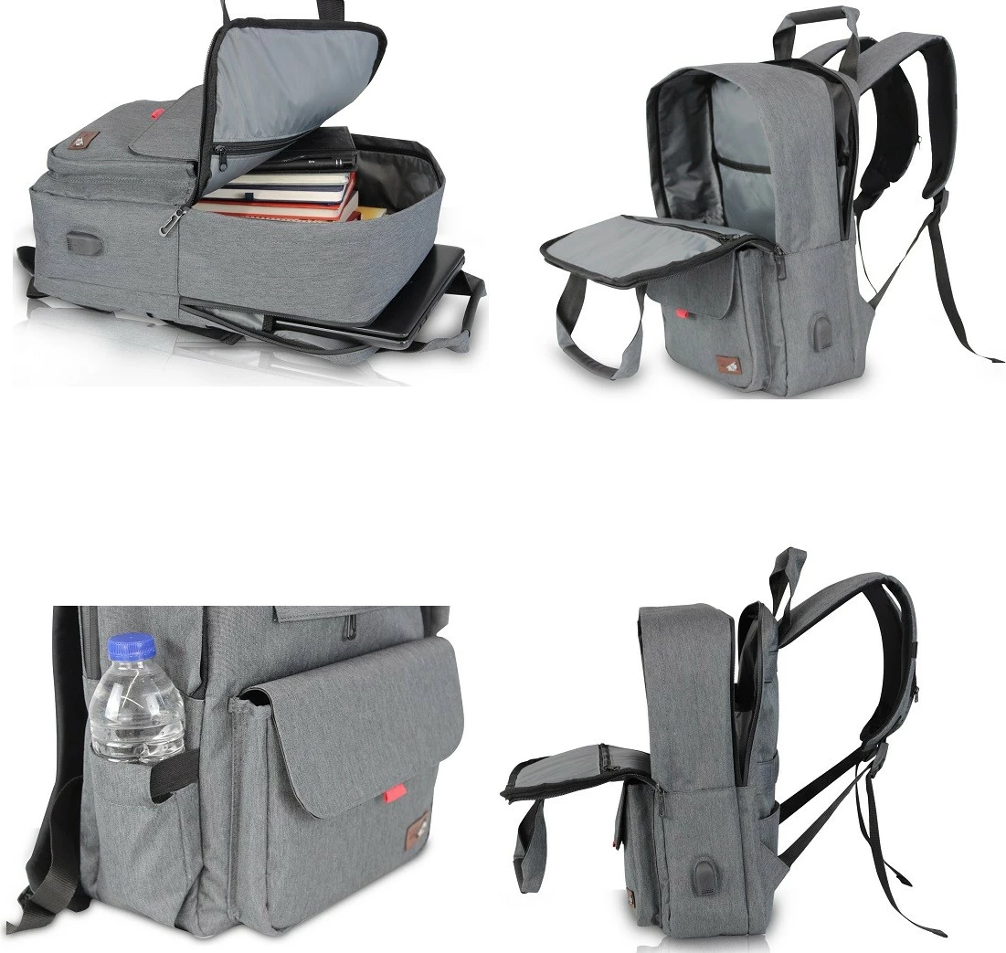 Çantë shpine për laptop, ngjyrë e zezë, Zoozie Bags, 2201