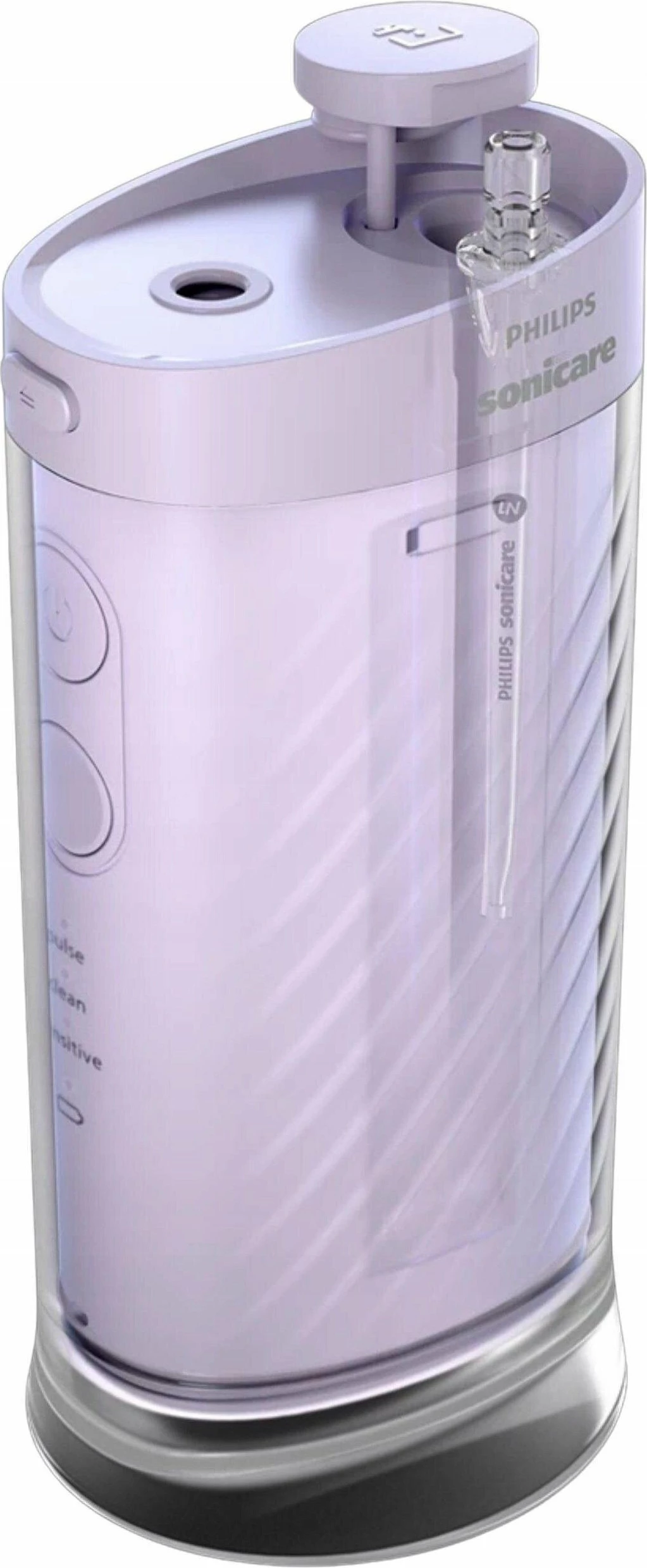 Irigator dentar Philips Sonicare Compact Flosser 1000 HX3333/23, 200 ml, 3 modalitete, 2 maje, vjollcë