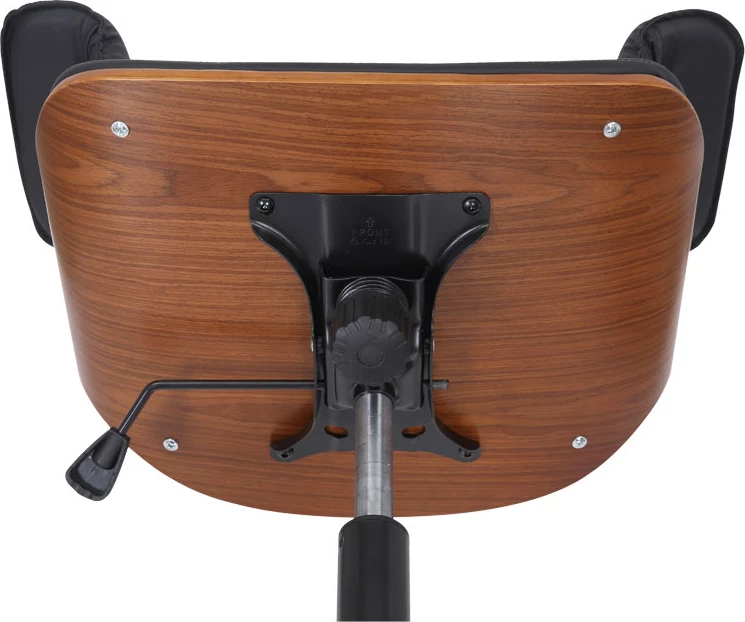 Karrige menaxheri për zyre, ngjyrë e zezë, dru arre