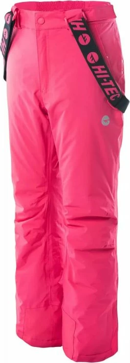 Pantallona ski për fëmijë Hi-Tec, të kuqe