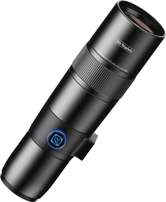 Lentë zmadhimi 30X me tripod për celular, Apexel APL-T30XJJ028, set