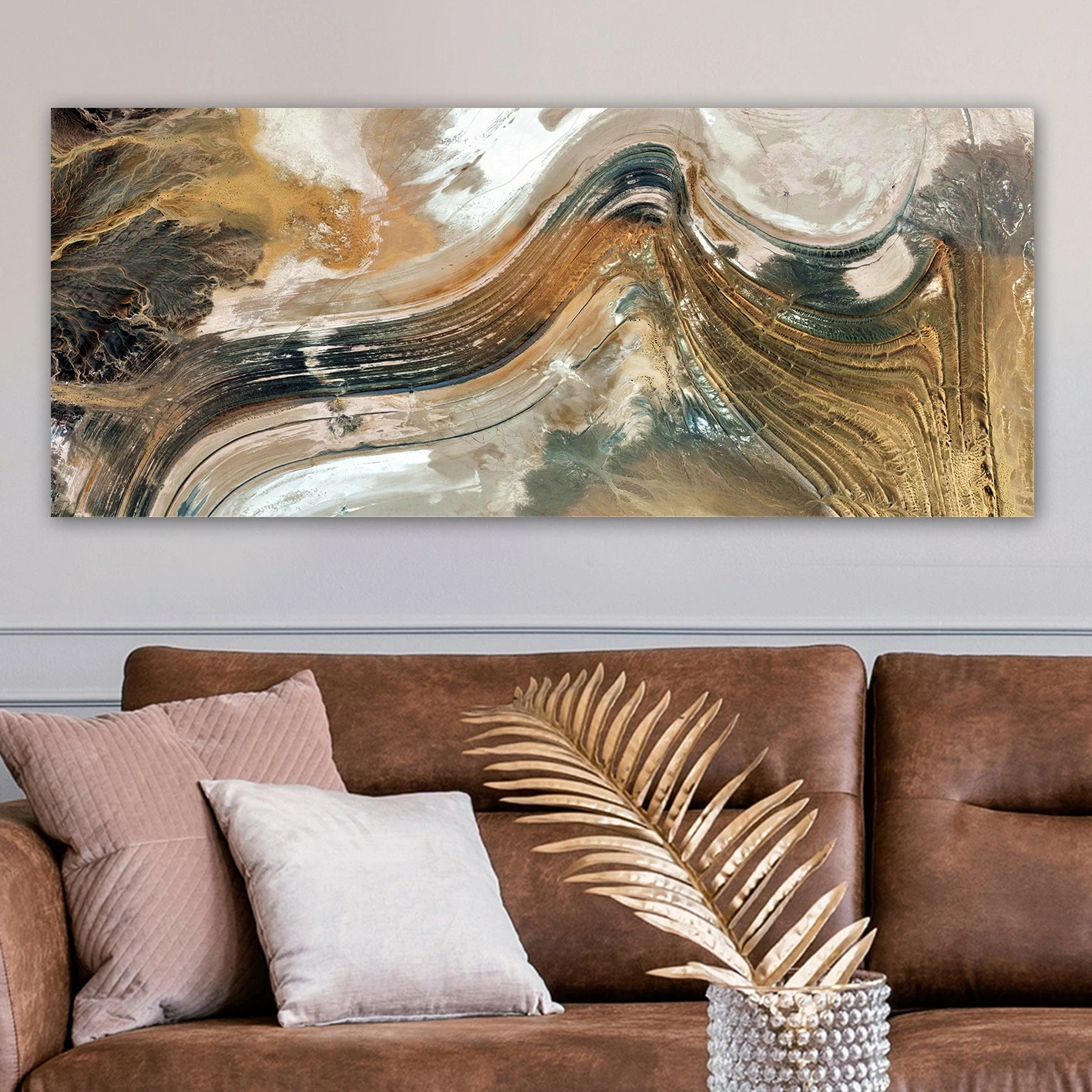 Pikturë dekorative në kanavacë, shumëngjyrëshe, Wallity YTY1108257140_50120, 50x120cm