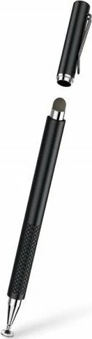 Stilolaps stilus Spigen Universal Stylus Pen 145 mm, zi, set 1 copë (2 maja)
