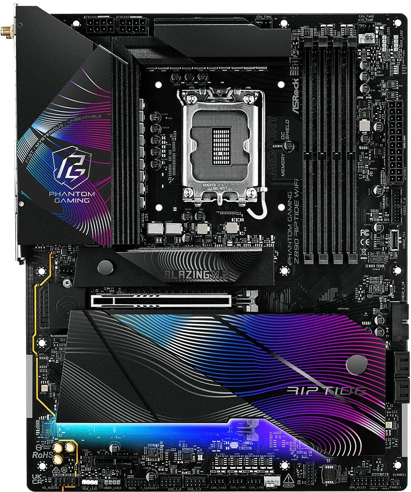 Pllakë amë ASRock Z890 Riptide WiFi, Intel, LGA 1851, DDR5, 256 GB