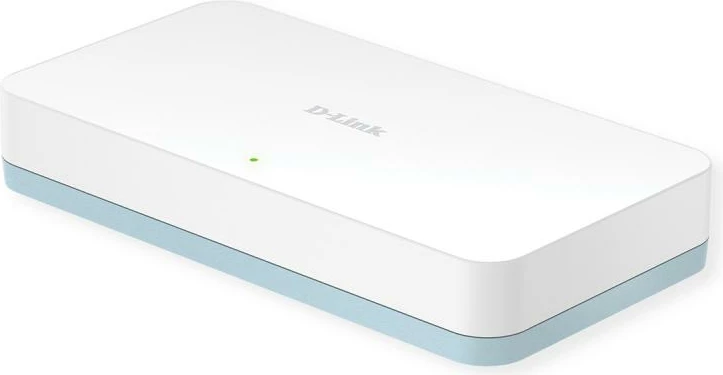 Switch, D-Link, DGS-1008D, 8 porta Gigabit 10/100/1000, desktop, fanless