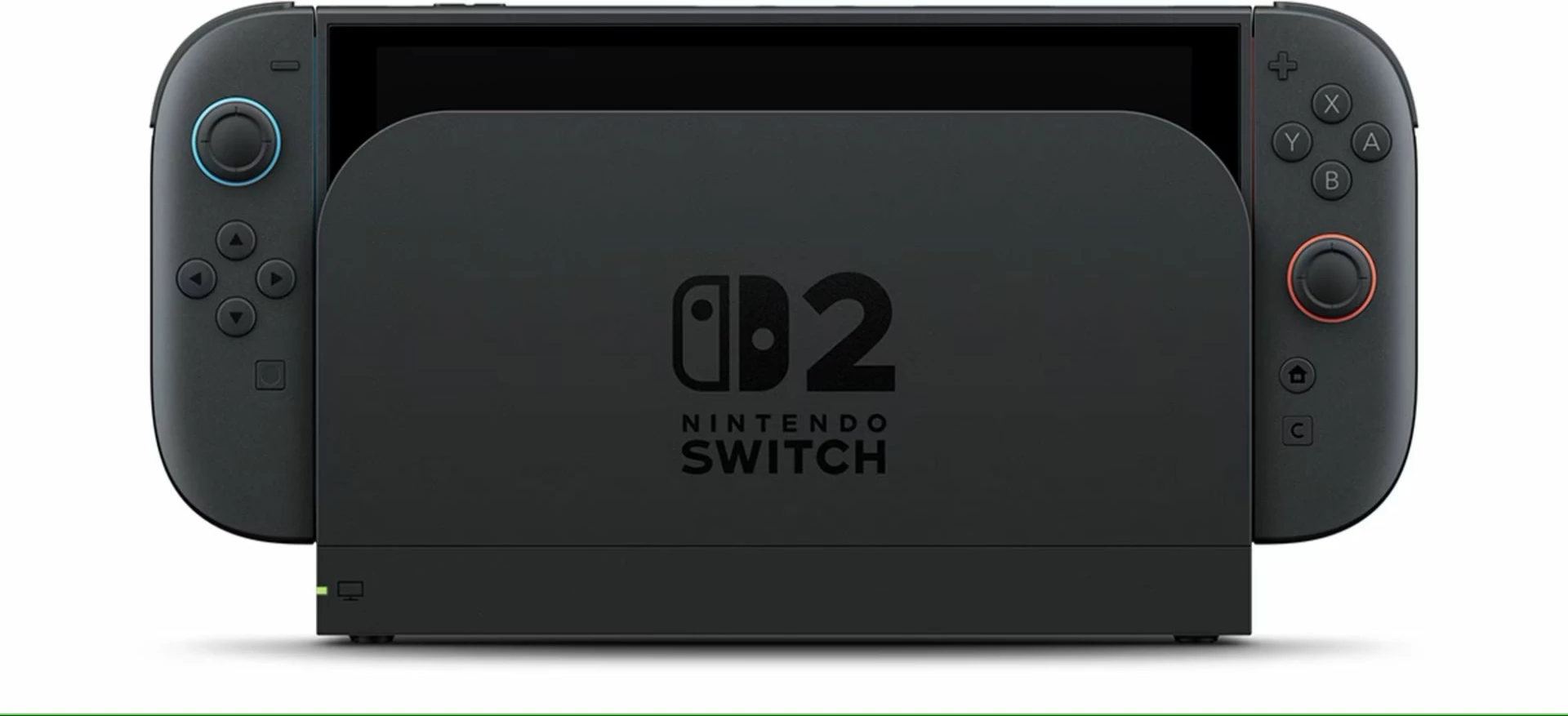 Konzolë lojërash Nintendo Switch 2, 256GB, ekran 7.9\" 1080p HDR, dock 4K, set me Joy-Con 2 blu e çelët/kuqe e çelët