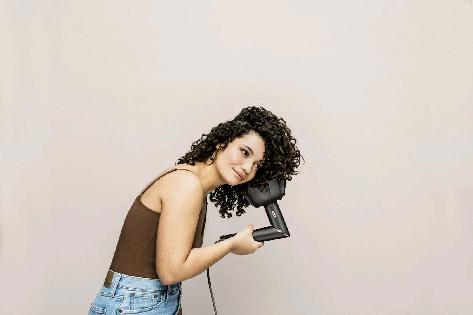 Stiluese per floke Multistyler Shark FlexStyle 5-in-1, Warm Black, Pink