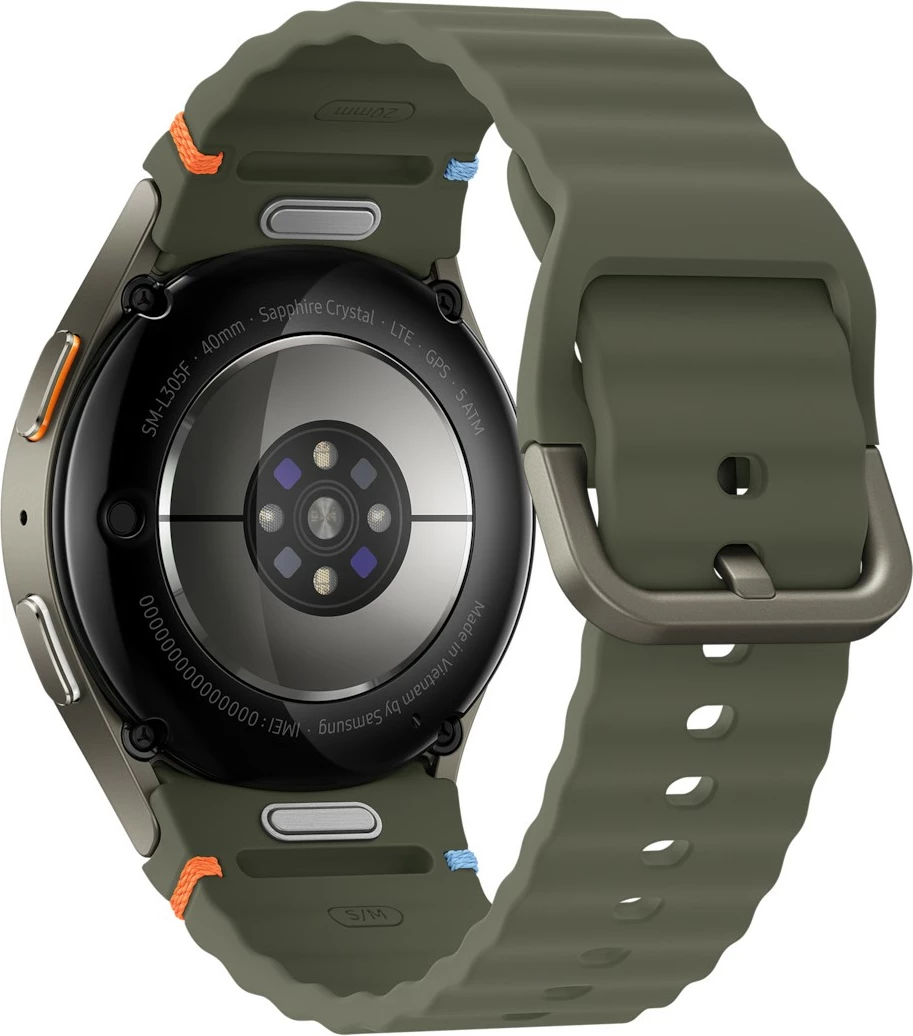 Smartwatch Samsung Galaxy Watch7, 1.3", AMOLED, Wi-Fi, GPS, LTE, Gjelbër