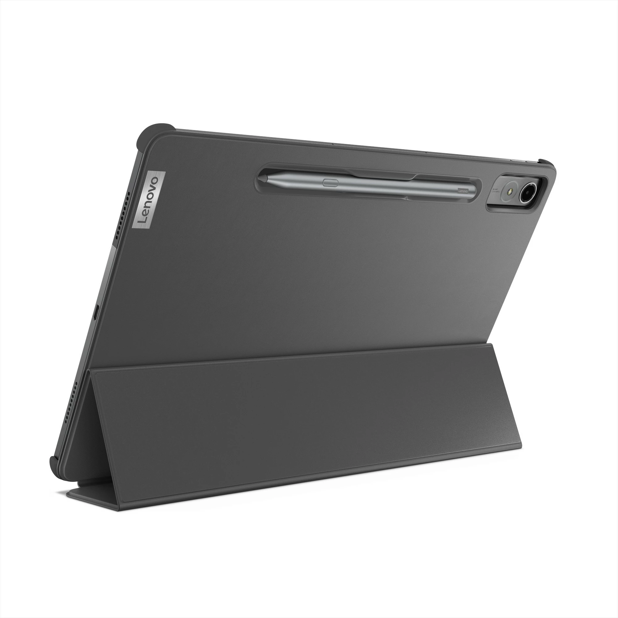 Mbështjellës Lenovo Tab P12 folio, poliuretani, gri