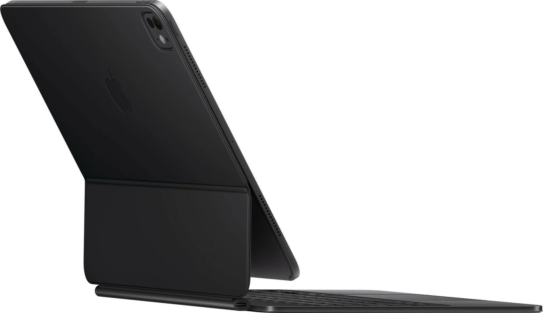 Tastaturë Apple Magic për iPad Pro 13-inch (M4) - Gjermanisht - E zezë, QWERTZ, Gjermanisht, Trackpad, Scissor key switch, 1 mm, Apple