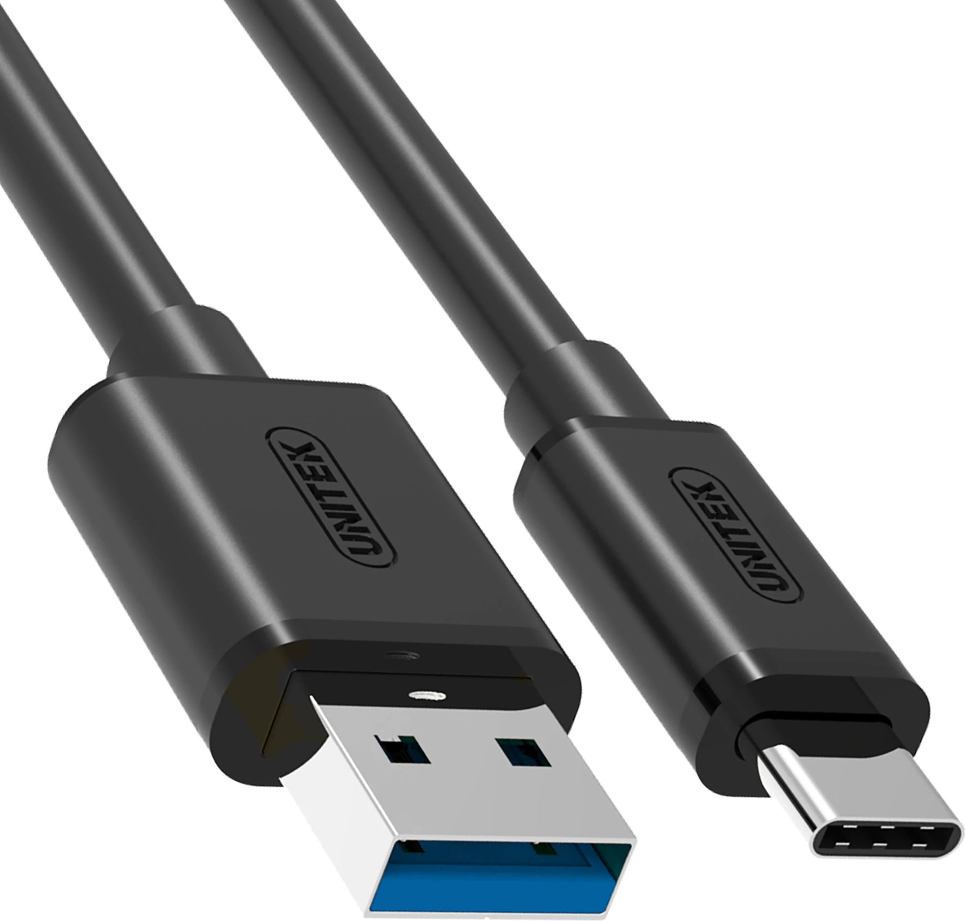 Kabllo USB-A në USB-C Unitek Y-C474BK 1 m USB 3.0 e zezë