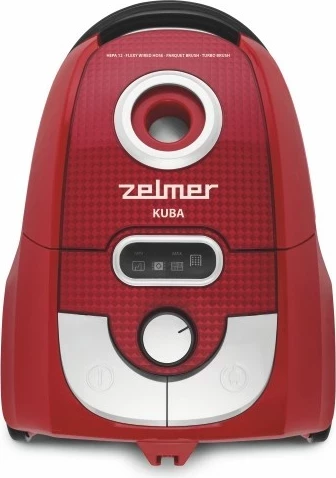 Fshesë me korrent Zelmer ZVC335 Kuba, 3L, e kuqe