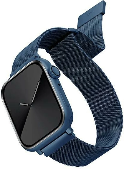 Rrip çeliku për Apple Watch UNIQ Dante, 38/40/41mm, Blu