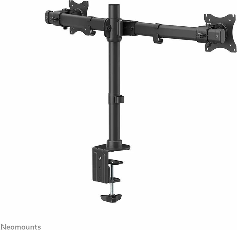 Mbajtëse tavoline për monitorë Neomounts FPMA-DCB100DBLACK, për 2 ekrane, e zezë