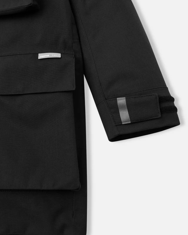 Jakne dimri Reima për fëmijë, e zezë