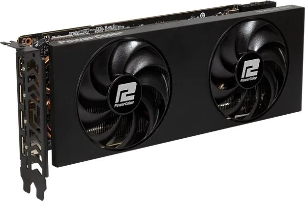 Kartelë grafike PowerColor RX 7700 XT 12G-P, 12 GB GDDR6, e zezë
