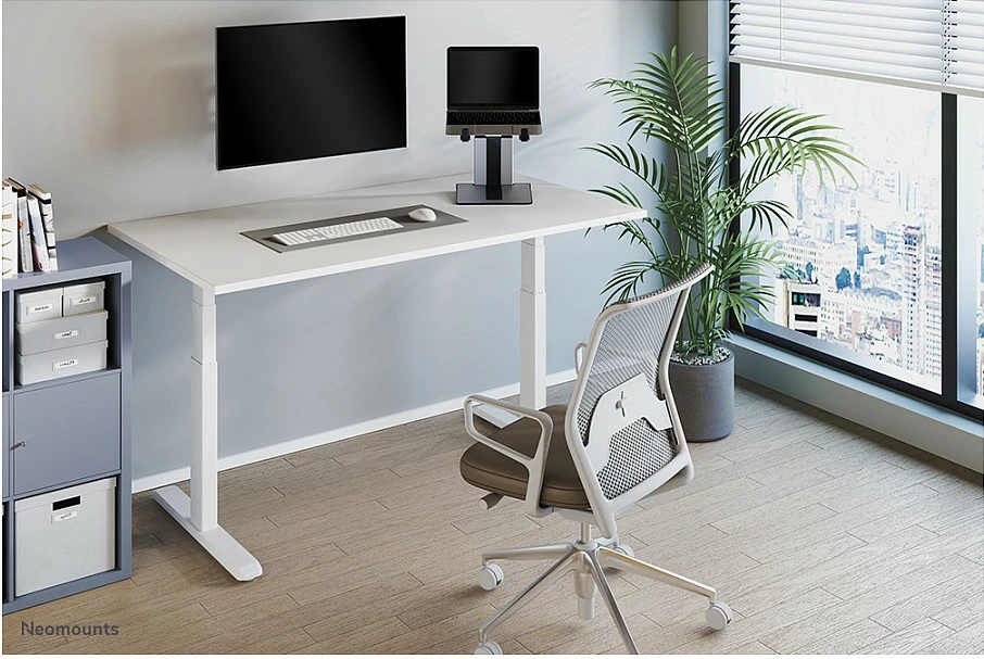 Mbajtës laptopi Neomounts Newstar NSLS200, plastikë, i palosshëm, 10-17 inç, argjend