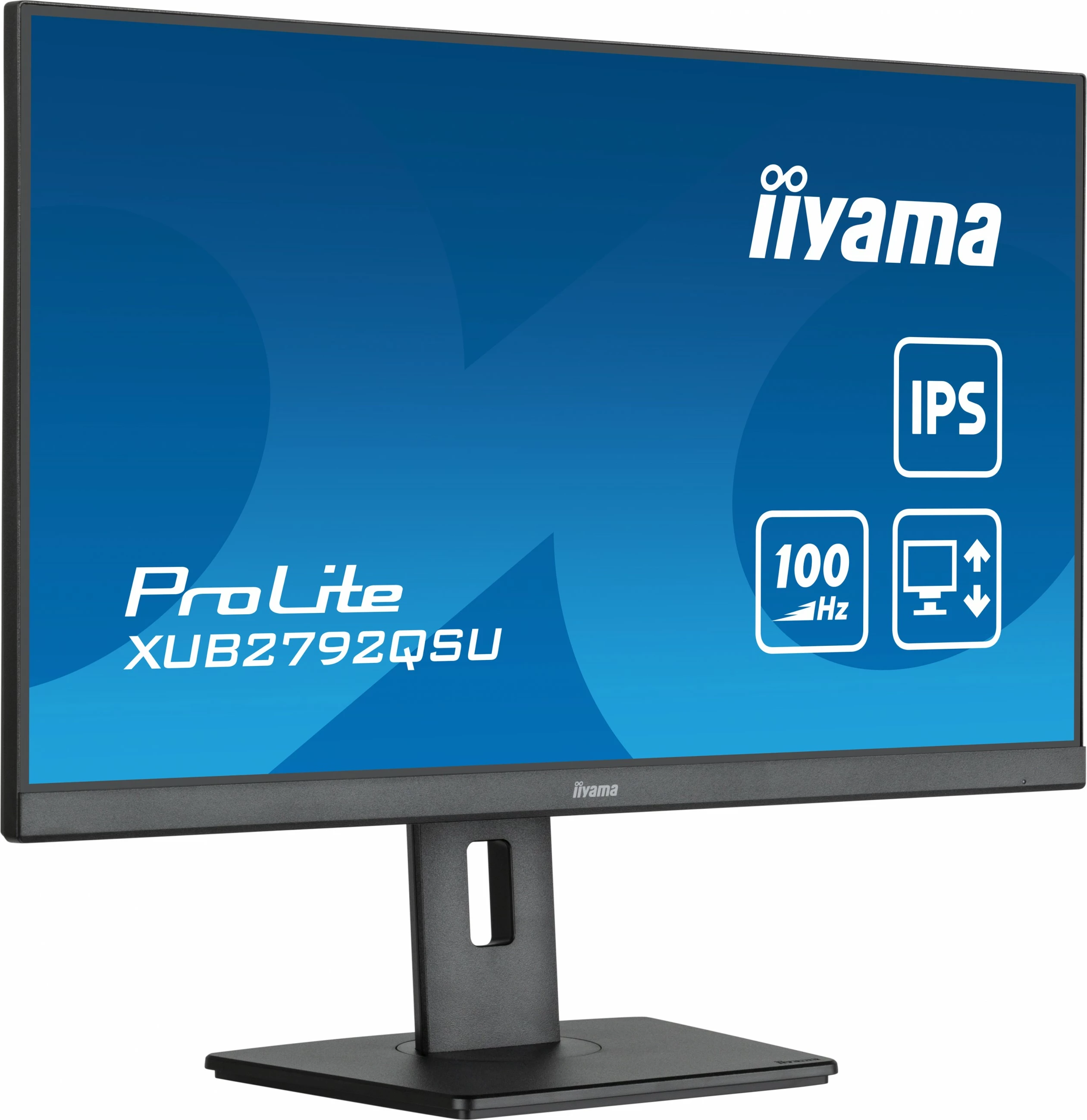 Monitor iiyama ProLite 27", 2560 x 1440, Full HD, LED, e zezë