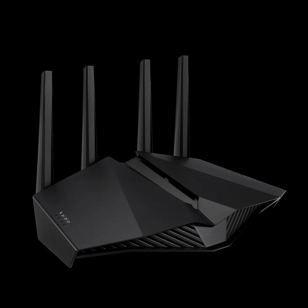Router ASUS RT-AX82U, wireless, Gigabit Ethernet, Dual-band (2.4 GHz / 5 GHz), i zi