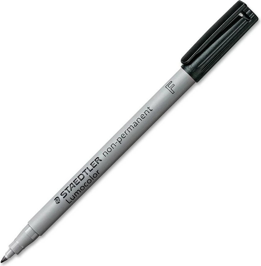 Stilolaps universal STAEDTLER Lumocolor 316, 0.6mm, 10 copë, zi/gri