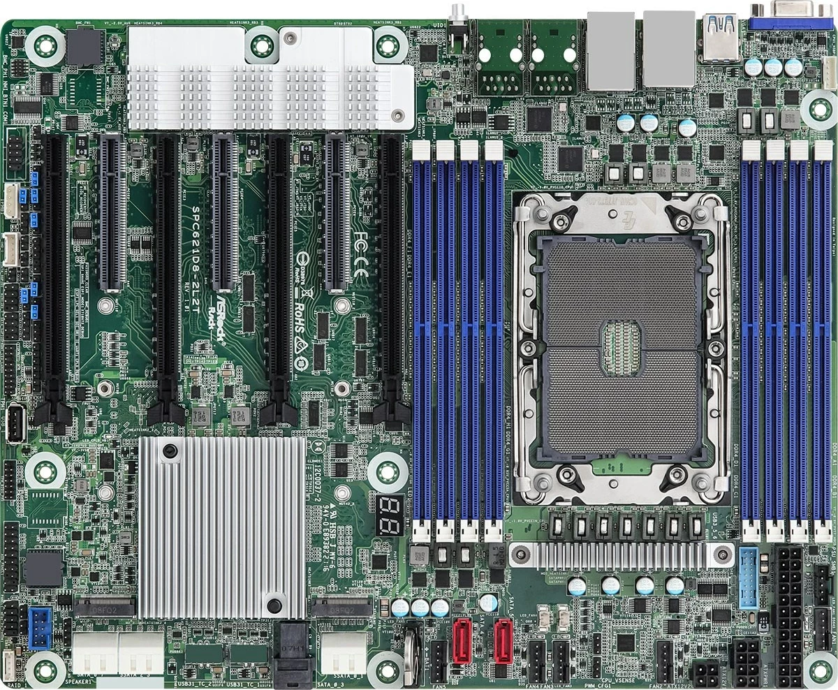 Pllakë amë Asrock SPC621D8 Intel C621A LGA 4189 ATX