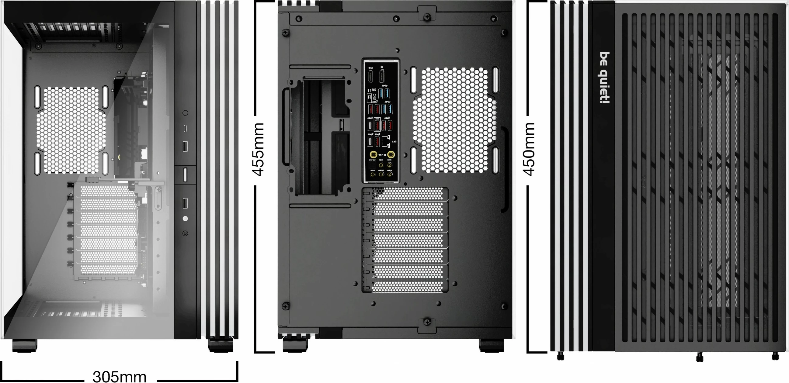 Kasë Be Quiet! Light Base 600 DX, Midi Tower, e zezë