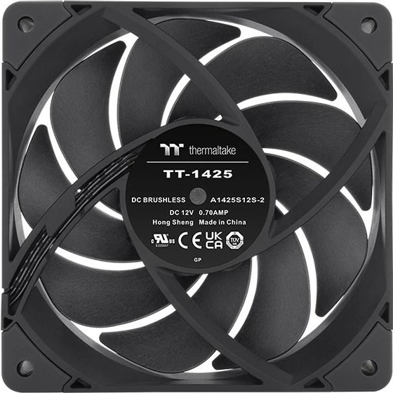 Ventilator kase Thermaltake TOUGHFAN 14cm Pro, 3-pin, i zi