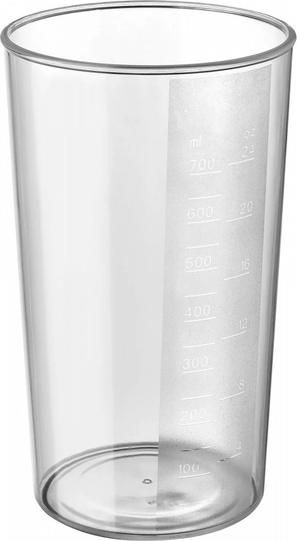 Blender dore Amica BD 8011 1000W, rregullim i butë i shpejtësisë, turbo, teh dhe këmbë inox, gotë 700 ml, zi/argjend