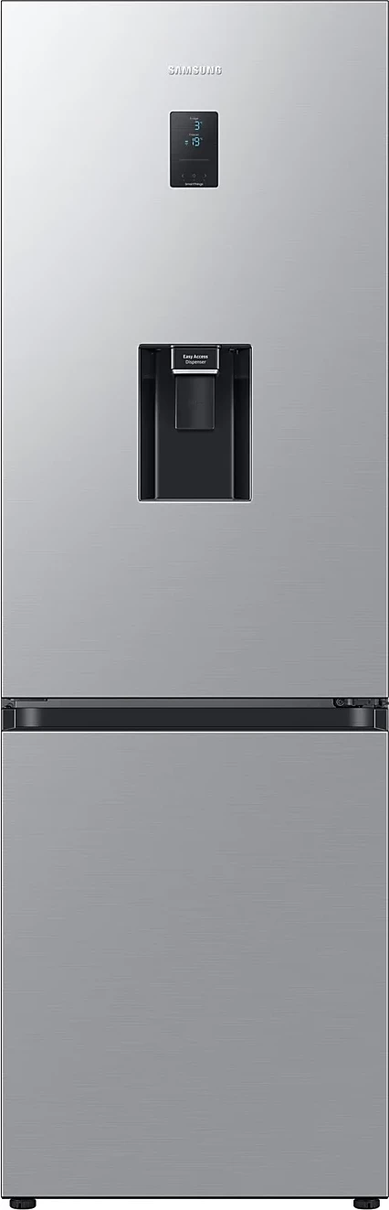 Frigorifer kombinë Samsung RB34C652ESA/EK 385L SpaceMax, ftohje e njëtrajtshme, shpërndarës uji, Metal Graphite