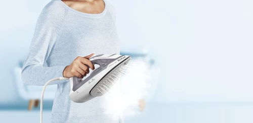 Hekur Tefal Virtuo 30 FV2C43E0 2000 W pllakë qeramike, avull dhe i thatë Gri/Bardhë