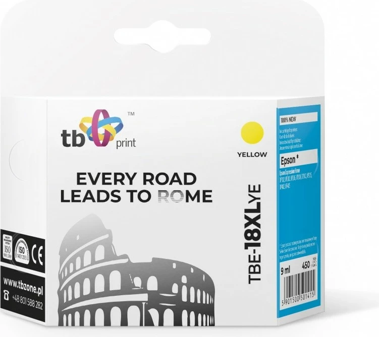 Toner TB Print TBE-18XLYE për Epson XP 302, Verdhë