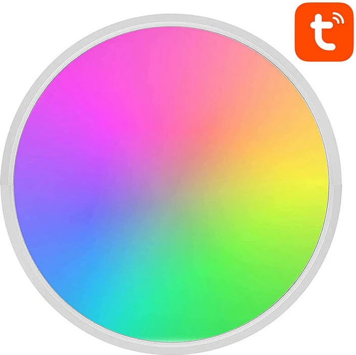 Llambë tavani smart Gosund LB12, 30cm, 16M ngjyra RGBCW, WiFi/Bluetooth, me telekomandë