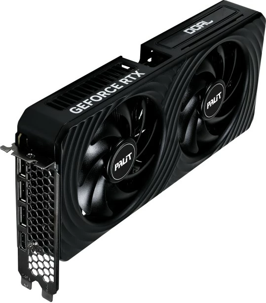 Kartelë grafike Palit RTX 5060 Dual OC 8GB GDDR7 e zezë