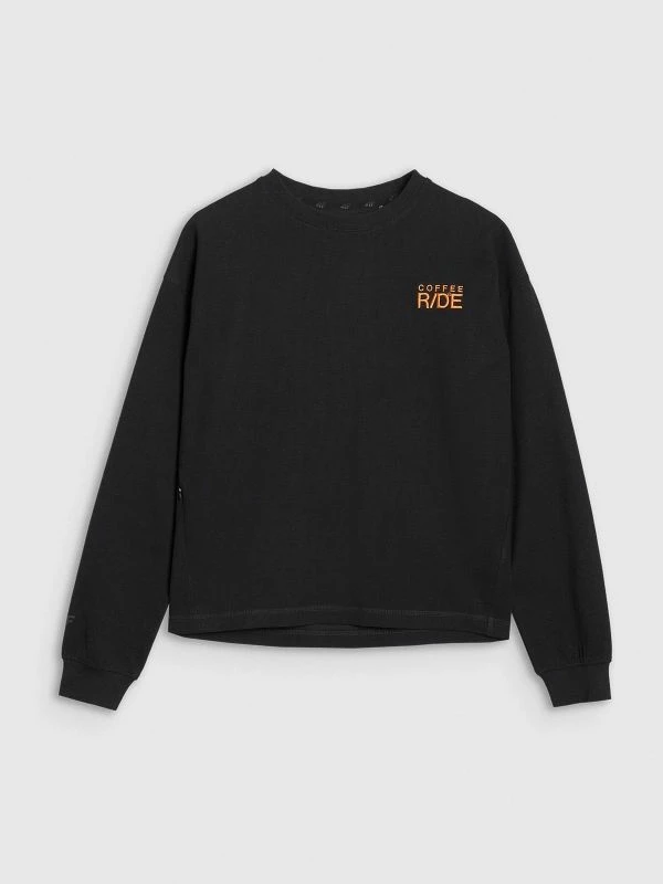 Maicë me mëngë të gjata oversize për femra 4f