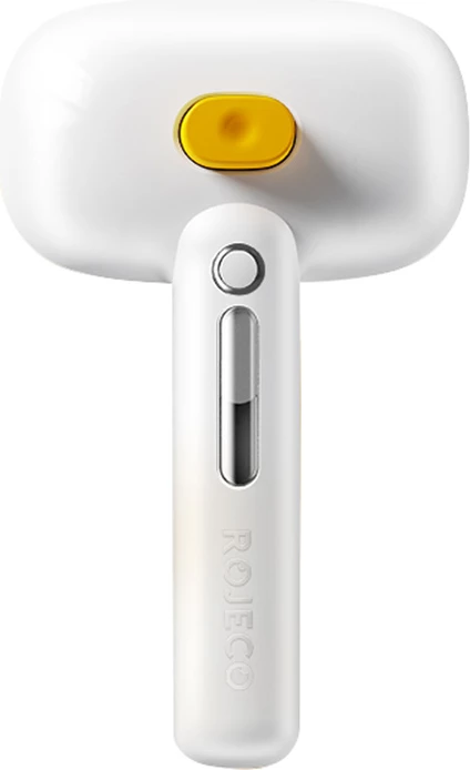 Furçë krehjeje me avull për kafshë shtëpiake, Rojeco RZSTX-02, pa kabllo, depozitë 30 ml, IPX7, bateri 500 mAh, e bardhë