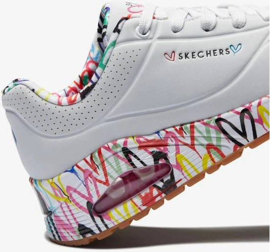 Atlete femra Skechers, të bardha