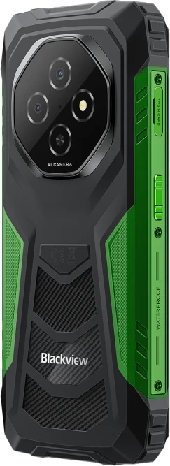 Celular rugged Blackview Fort 1 4GB RAM 128GB, ekran 6.56" 90Hz, bateri 10000mAh, jeshile