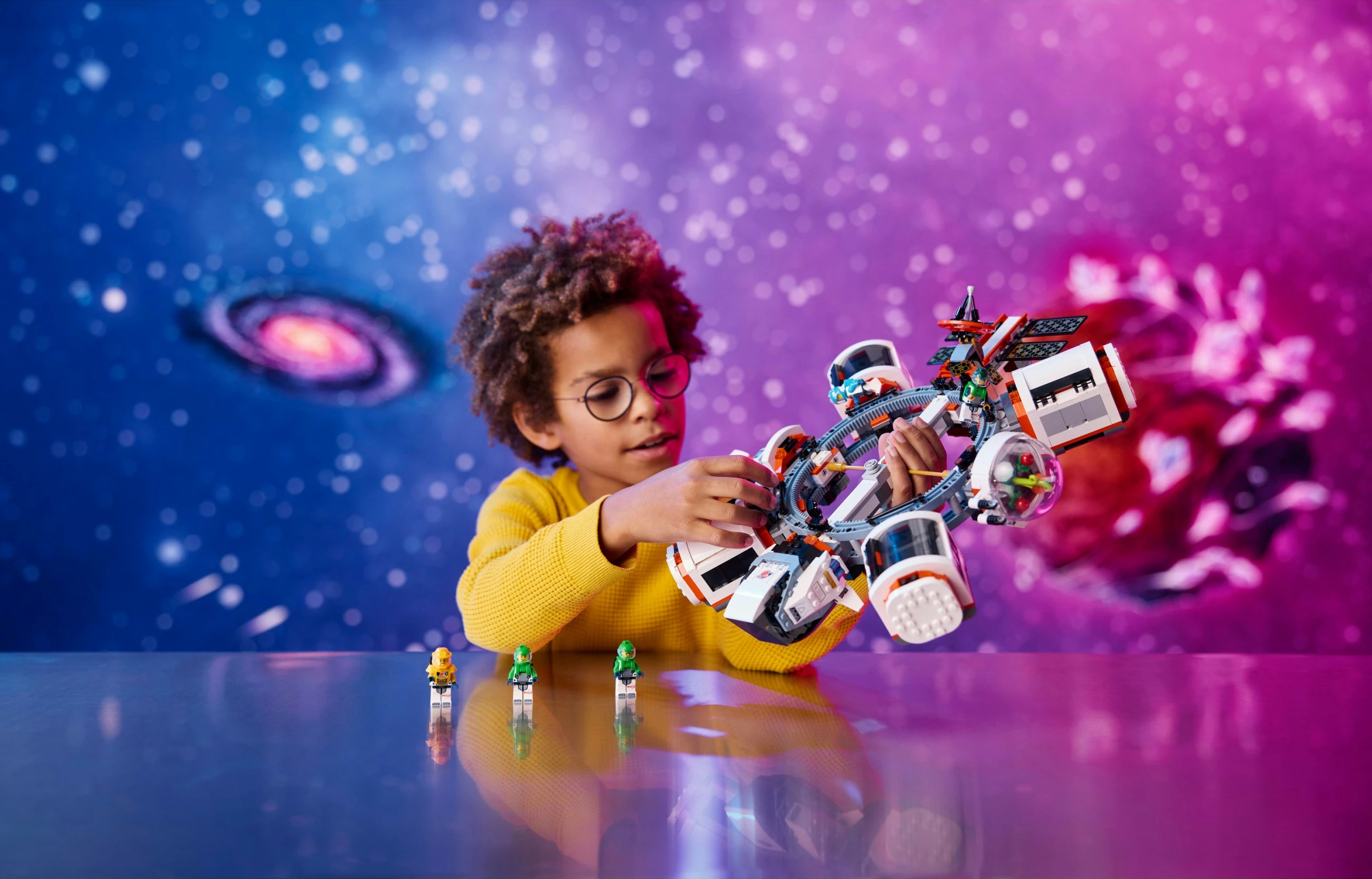 Set ndërtimi LEGO Modular Space Station 60433, 1097 pjesë, shumëngjyrësh
