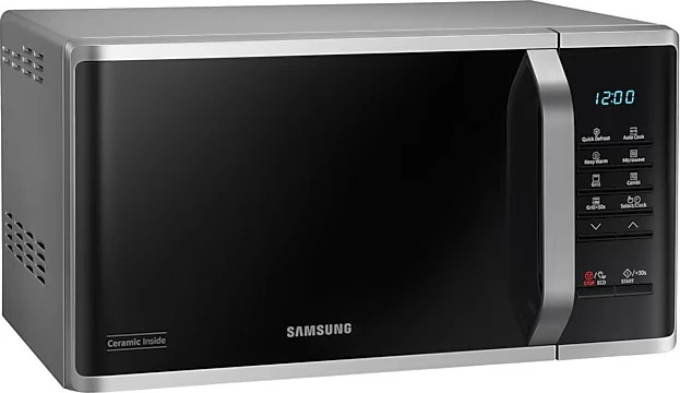 Mikrovalë me grill Samsung MG23K3523AS, argjendtë/zezë