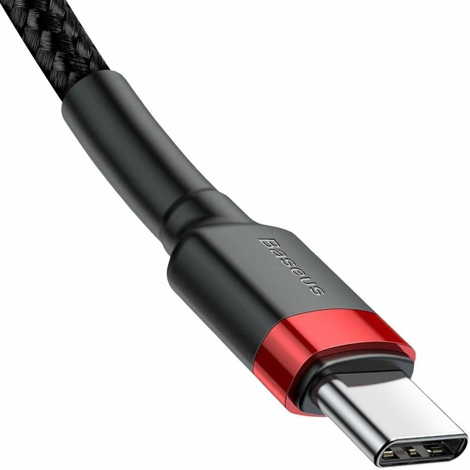 Kabllo Baseus Cafule USB-C në USB-C 1m PD/QC, e zezë