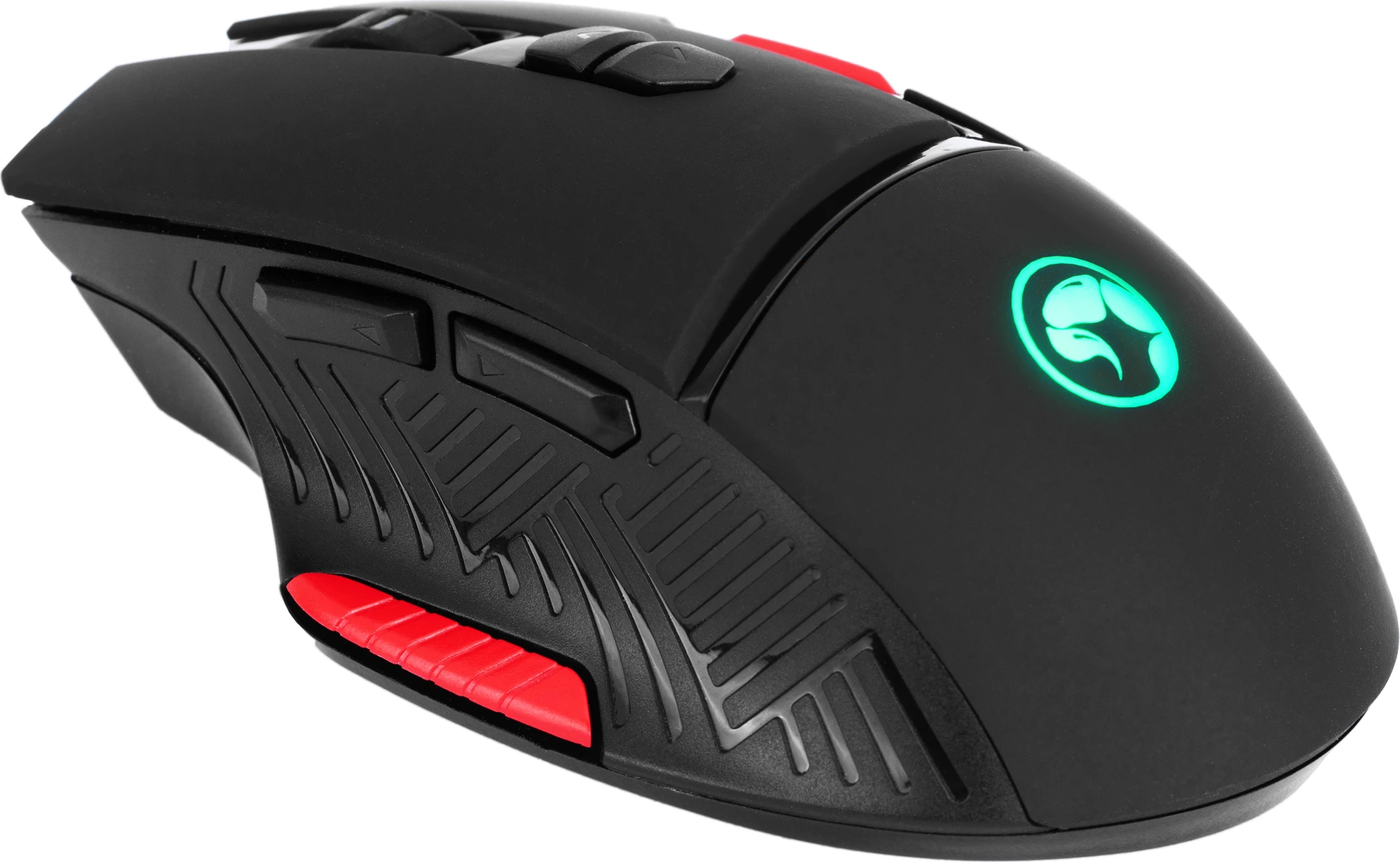 Maus Marvo M355 gaming, me kabllo USB, RGB, deri 7200 DPI, 9 butona, i zi