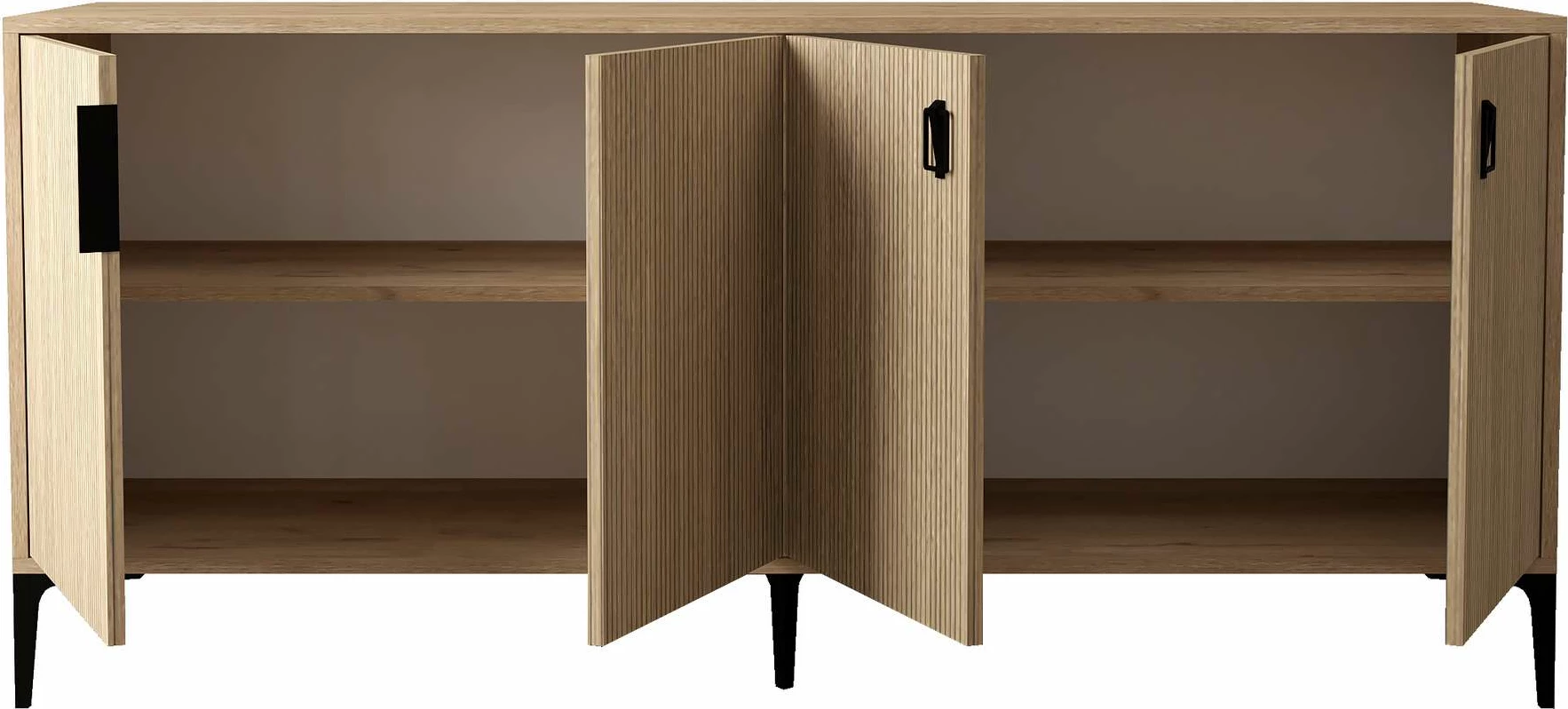 Konsol Skye Decor, ngjyrë lisi safir, 4004 Neva