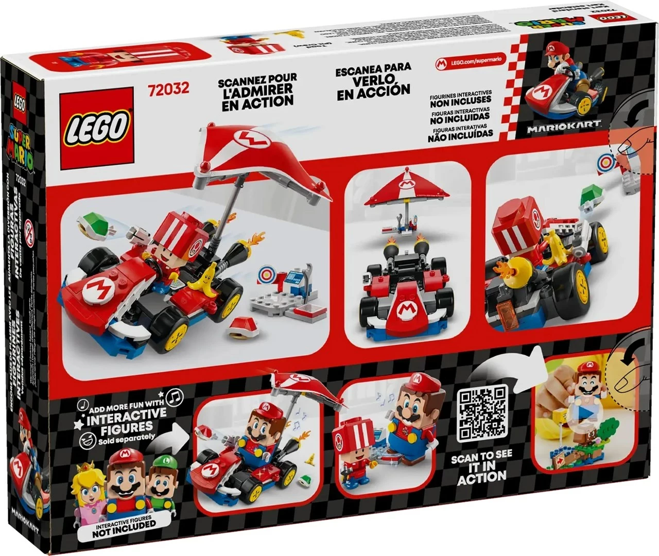 Set LEGO Super Mario 72032 Mario Kart, 174 pjesë