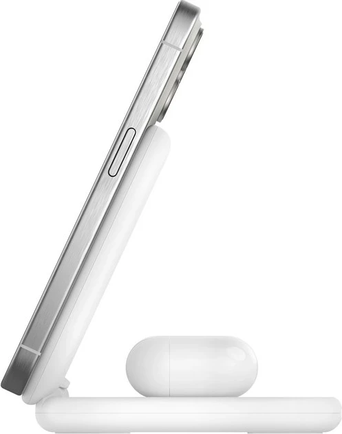 Karikues Belkin BoostCharge, për celular dhe kufje, i bardhë