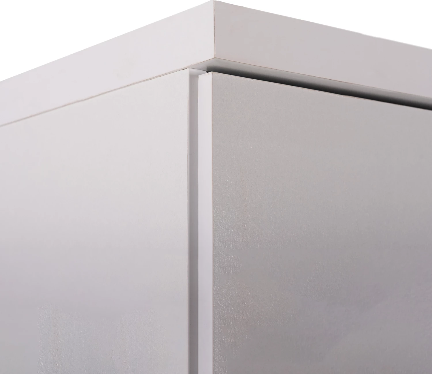 Dollap BAILEY FH337.05 2-dyer 3 rafte melamine, ngjyrë e bardhë, 60x43x181 cm